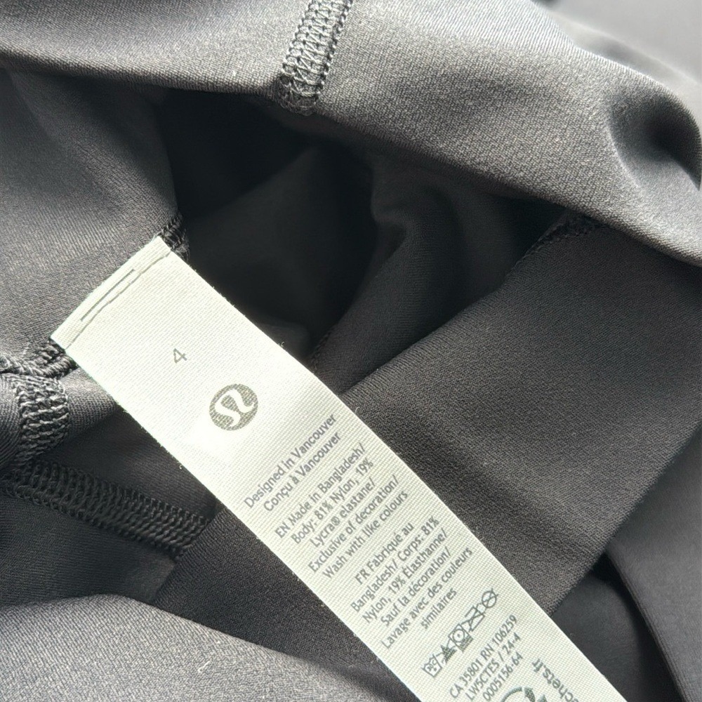 Lululemon Align High-Rise Pant 28" Black Size 4 NWT leggings - Picture 4 of 5